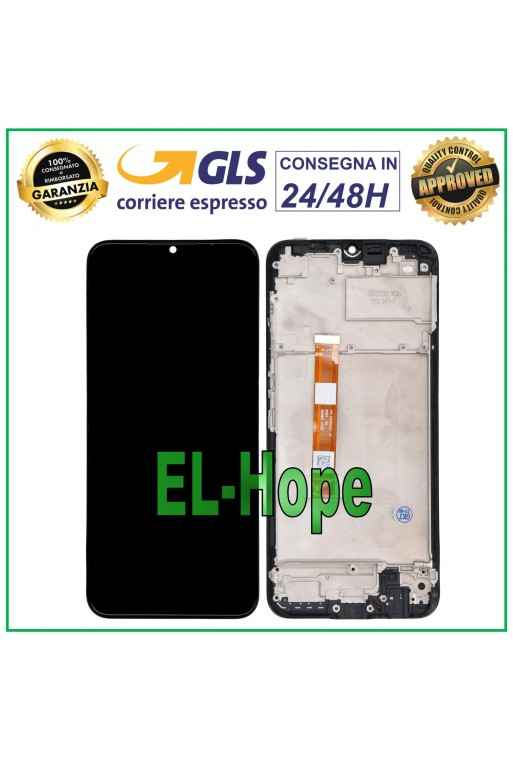 LCD DISPLAY + FRAME FOR OPPO REALME C11 2020 RMX2185 TOUCH SCREEN BLACK GLASS