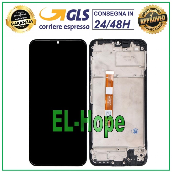 LCD DISPLAY + FRAME FOR OPPO REALME C11 2020 RMX2185 TOUCH SCREEN BLACK GLASS