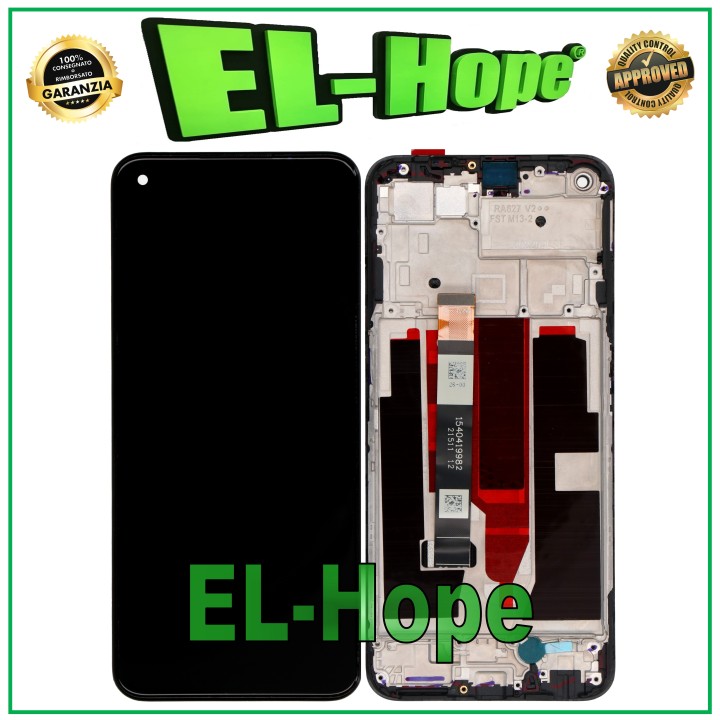 LCD DISPLAY + FRAME FOR OPPO REALME 8 5G RMX3241 TOUCH SCREEN GLASS ASSEMBLED