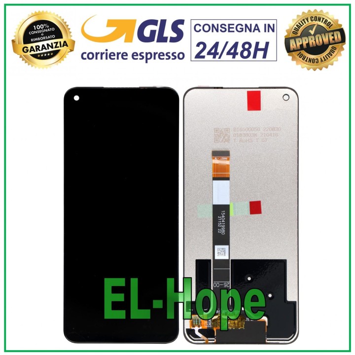LCD DISPLAY FOR OPPO REALME NARZO 30 5G RMX3242 TOUCH SCREEN GLASS BLACK SCREEN