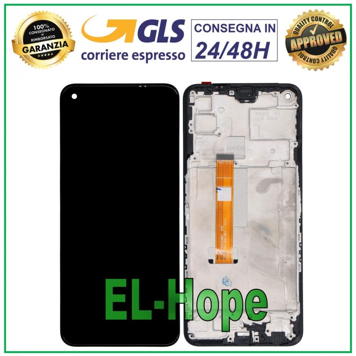 LCD DISPLAY + FRAME FOR OPPO REALME 7 5G RMX2111 TOUCH SCREEN GLASS ASSEMBLED