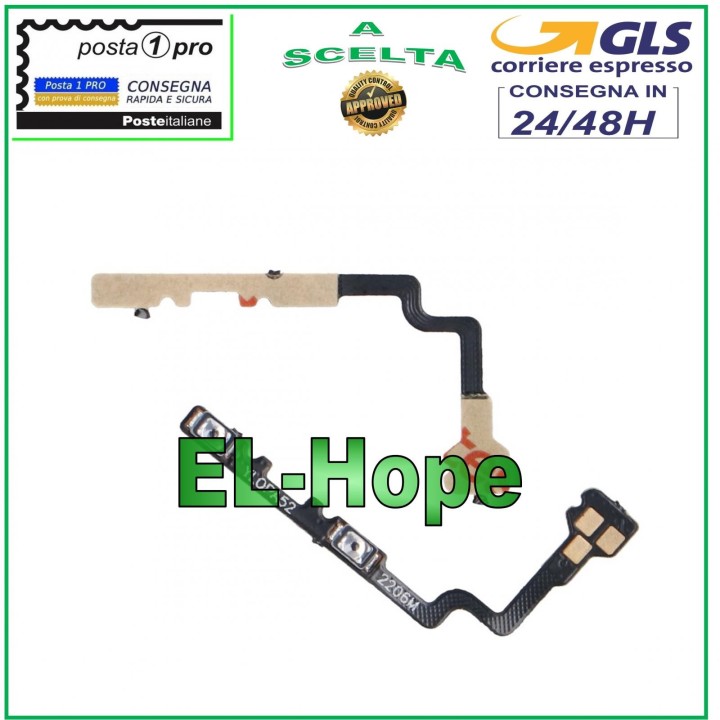 FLAT FLEX SIDE KEYS VOLUME UP DOWN KEY FOR OPPO A92 CPH2059
