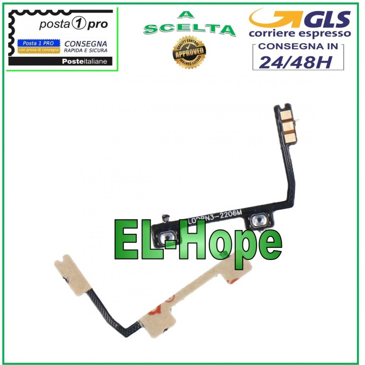 FLAT FLEX SIDE KEYS VOLUME UP DOWN KEY FOR OPPO FIND X3 LITE CPH2145