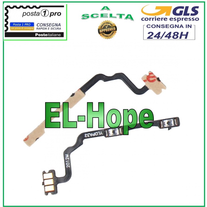 FLAT FLEX SIDE KEYS VOLUME UP DOWN KEY FOR OPPO A53 2020 CPH2127