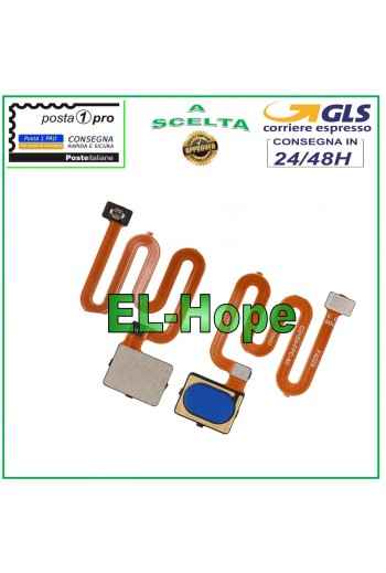 FLAT FLEX FINGERPRINT KEY FOR OPPO A9 2020 / A5 2020 BLUE