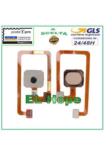 FLAT FLEX FINGERPRINT SENSOR KEY OPPO A7 CPH1901 ROSE GOLD