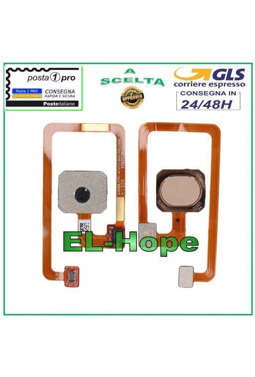 FLAT FLEX FINGERPRINT SENSOR KEY OPPO A7 CPH1901 ROSE GOLD