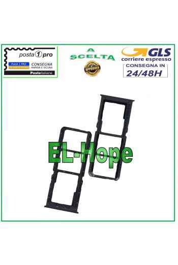 SLOT CARRIAGE SIM COMPARTMENT MICRO SD CARD OPPO A9 2020 CPH1937 CPH1939 CPH1941 BLACK