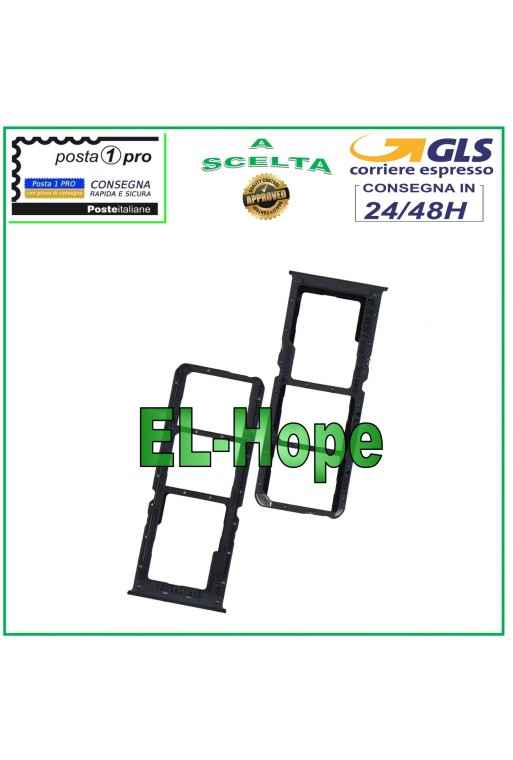 SLOT CARRIAGE SIM COMPARTMENT MICRO SD CARD OPPO A9 2020 CPH1937 CPH1939 CPH1941 BLACK