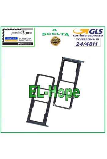 SLOT CARRIAGE SIM COMPARTMENT MICRO SD CARD FOR OPPO REALME C11 2021 RMX3231 BLACK