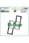 SLOT CARRIAGE COMPARTMENT NANO SIM CARD + MICRO SD FOR OPPO REALME C35 RMX3511 BLACK