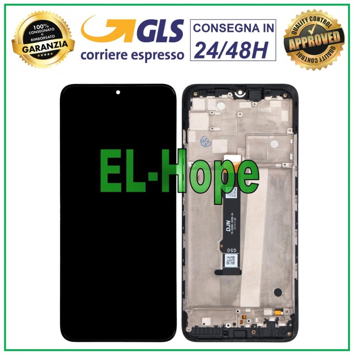 LCD DISPLAY FRAME FOR MOTOROLA MOTO G50 4G XT-2137 XT2137 TOUCH SCREEN GLASS
