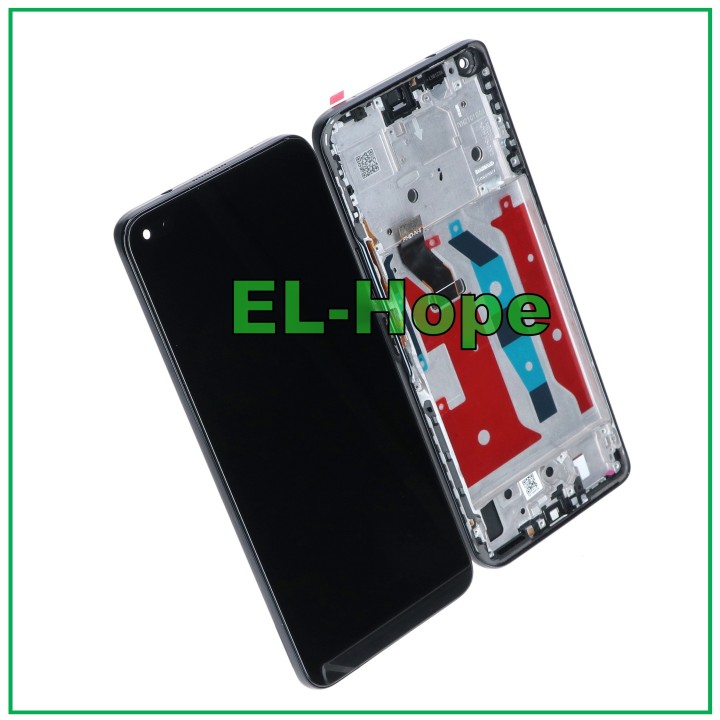 LCD DISPLAY FRAME FOR HUAWEI HONOR 50 LITE NTN-LX1 L22 TOUCH SCREEN BLACK GLASS