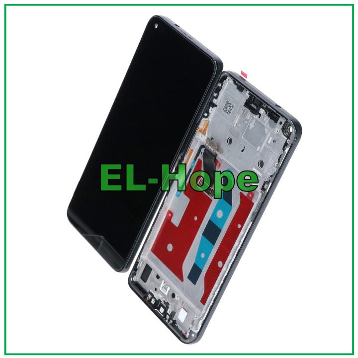 LCD DISPLAY FRAME FOR HUAWEI HONOR 50 LITE NTN-LX1 L22 TOUCH SCREEN BLACK GLASS