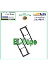SLOT CARRIAGE SIM COMPARTMENT MICRO SD CARD FOR OPPO REALME C21 RMX3201 BLACK HOUSING