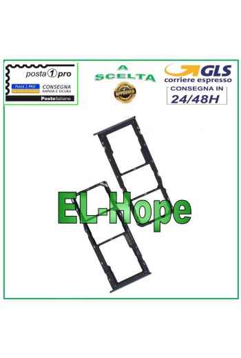 SLOT CARRIAGE SIM COMPARTMENT MICRO SD CARD FOR OPPO REALME C11 2020 RMX2185 BLACK
