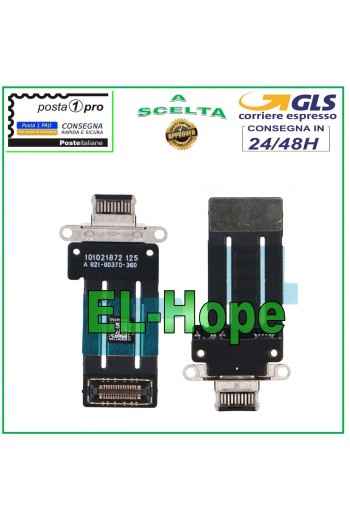 CHARGING CONNECTOR IPAD PRO 12.9 2021 5th Gen A2379 A2461 A2462 FLAT CHARGE BLACK