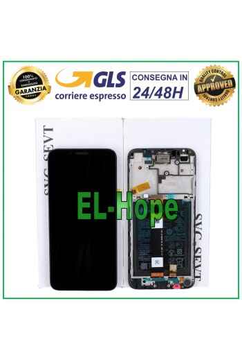 ORIGINAL LCD DISPLAY FRAME BATTERY HUAWEI Y5P Y5 PLUS 2020 DRA-LX9 TOUCH BLACK