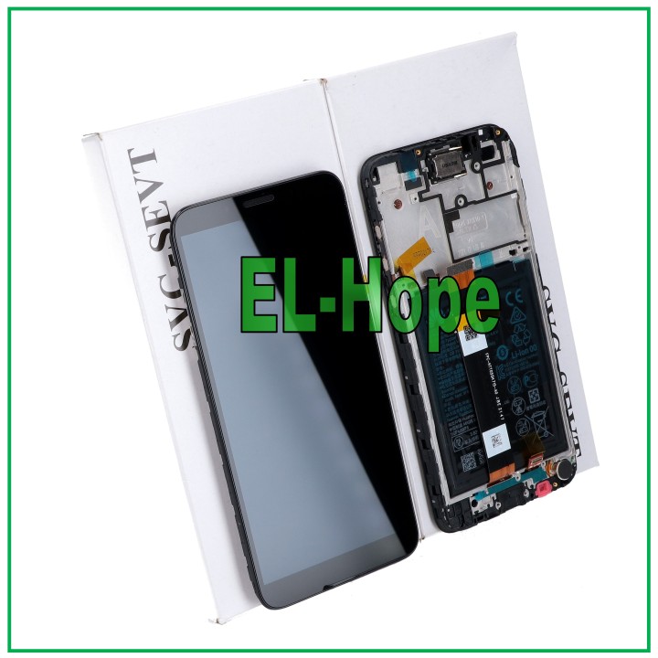 ORIGINAL LCD DISPLAY FRAME BATTERY HUAWEI Y5P Y5 PLUS 2020 DRA-LX9 TOUCH BLACK