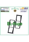 SLOT CART COMPARTMENT NANO SIM CARD + MICRO SD OPPO A74 4G CPH2219 BLACK HOUSING
