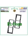 SLOT CARRIAGE SIM COMPARTMENT MICRO SD CARD OPPO F19 / F19 PRO CPH2285 BLACK HOUSING