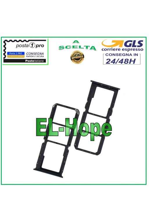 SLOT CARRIAGE SIM COMPARTMENT MICRO SD CARD FOR OPPO A94 4G CPH2203 SILVER HOUSING