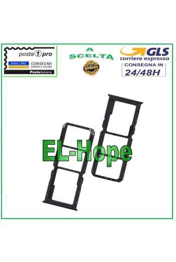 SLOT CARRIAGE SIM COMPARTMENT MICRO SD CARD FOR OPPO A93 5G PCGM00 BLACK HOUSING