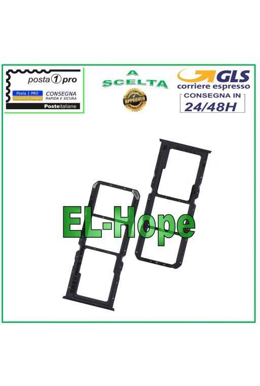 SLOT CARRIAGE SIM COMPARTMENT MICRO SD CARD FOR OPPO A93 5G PCGM00 BLACK HOUSING