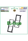 SLOT CARRIAGE COMPARTMENT NANO SIM CARD + MICRO SD FOR OPPO A12 CPH2077 CPH2083 BLACK
