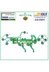 FLAT FLEX INTERNAL KEYBOARD CIRCUIT BDM-020 CONTROLLER JOYSTICK PLAYSTATION PS5