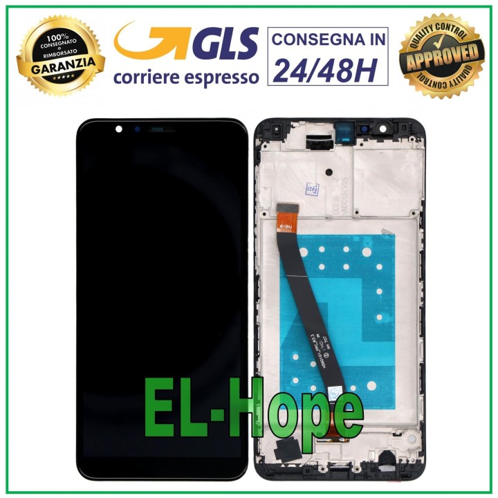 LCD DISPLAY + FRAME FOR HUAWEI HONOR 7X BND-L21 BND-TL10 AL10 TOUCH SCREEN BLACK