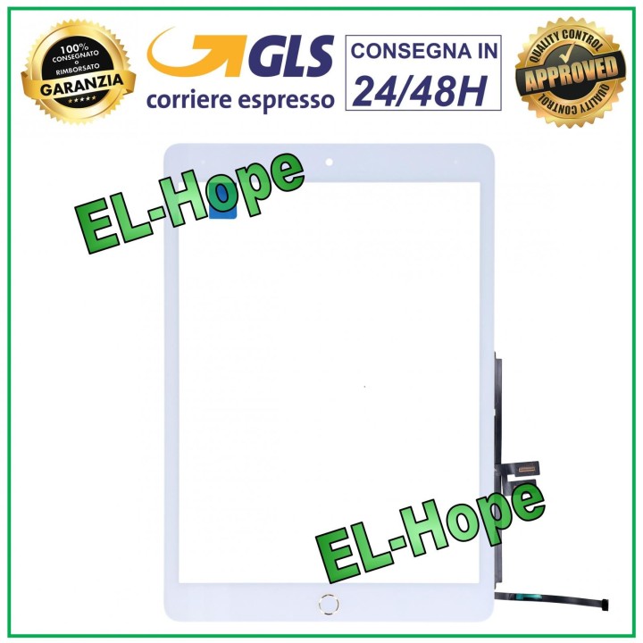 TOUCH SCREEN FOR APPLE IPAD 9 / 9A GEN 2021 A2602 A2603 A2604 A2605 WHITE