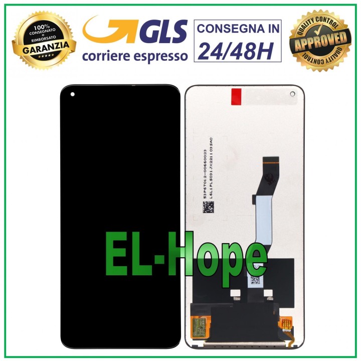 LCD DISPLAY FOR XIAOMI Mi 10T /10T Pro REDMI K30S TOUCH SCREEN BLACK GLASS