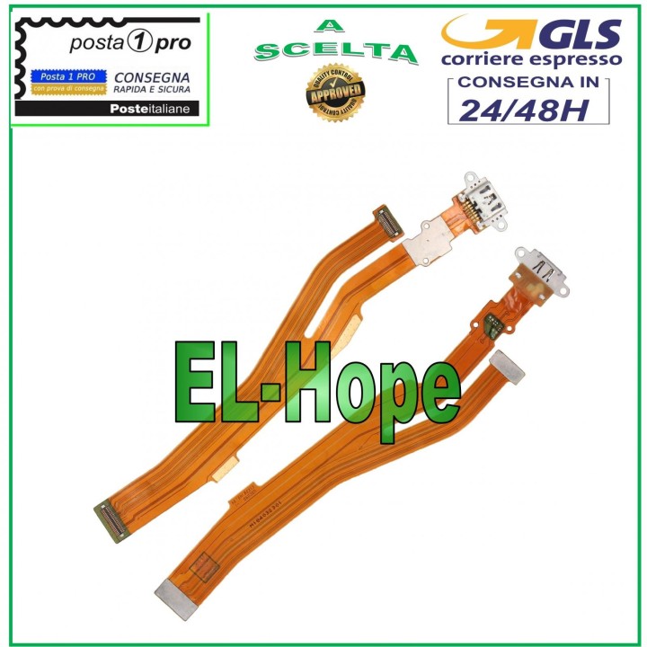 FLAT FLEX CHARGING CONNECTOR FOR OPPO A3 F7 CPH1819 1821 1837 MICRO USB CHARGING