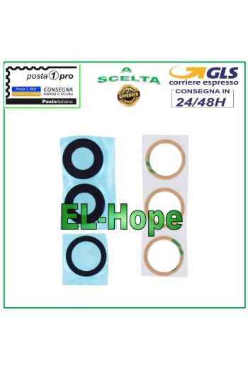 GLASS GLASS LENS REAR CAMERA IPHONE 12 PRO LENS CAMERA + DOUBLE-SIDED ADHESIVE