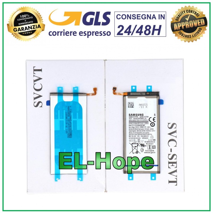ORIGINAL BATTERY SERVICE SAMSUNG GALAXY Z FOLD 3 5G 2020 SM-F926 EB-BF927ABY