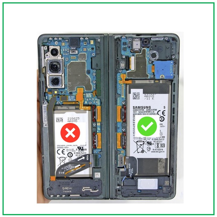 ORIGINAL BATTERY SERVICE SAMSUNG GALAXY Z FOLD 3 5G 2020 SM-F926 EB-BF927ABY