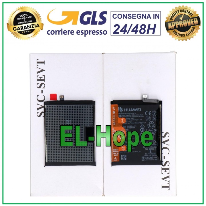 ORIGINAL BATTERY SERVICE 100% HB436380ECW HUAWEI P30 ELE-L09 ELE-L29 3650 mAh