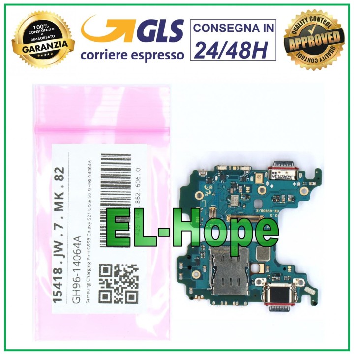 ORIGINAL DOCK CHARGING CONNECTOR SERVICE SAMSUNG GALAXY S21 ULTRA 5G SM G998 B