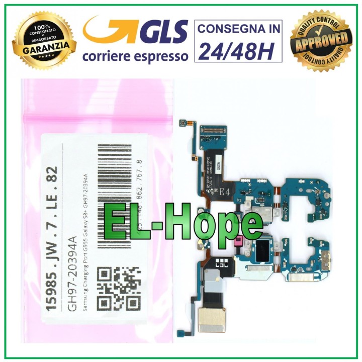 ORIGINAL DOCK CHARGING CONNECTOR 100% SERVICE SAMSUNG GALAXY S8+ PLUS SM G955F