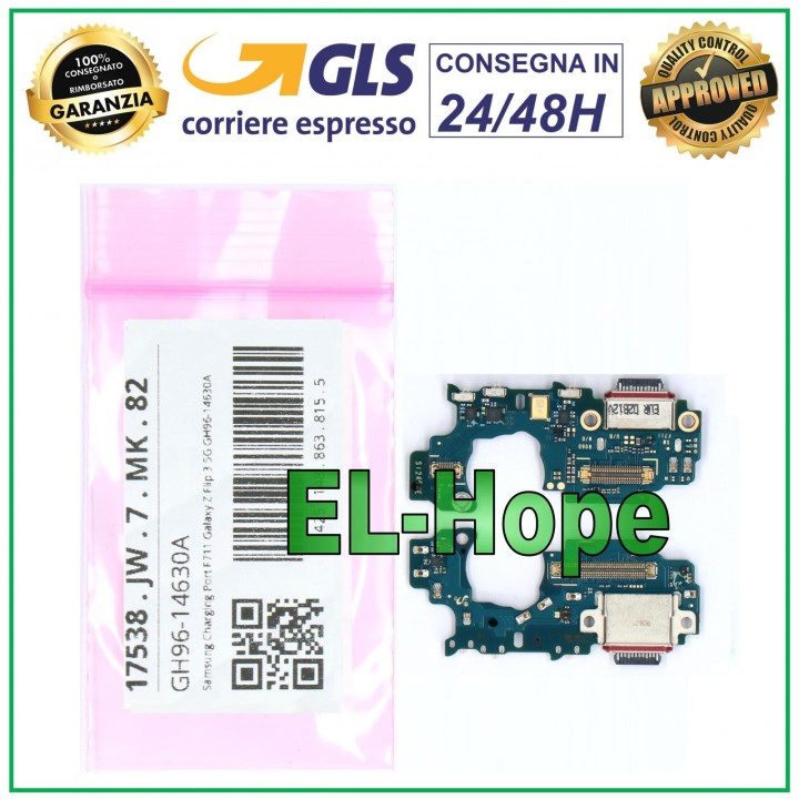 ORIGINAL DOCK CHARGING CONNECTOR SERVICE SAMSUNG GALAXY Z FLIP 3 5G SM-F711 B
