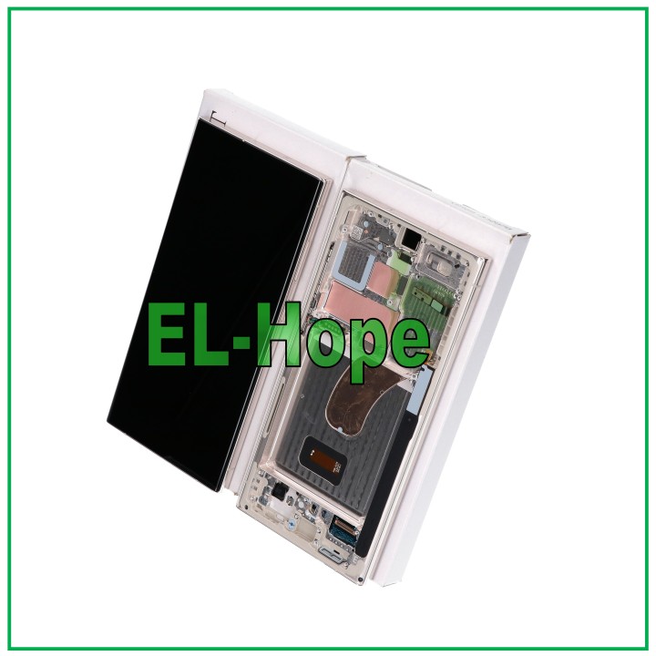 ORIGINAL LCD DISPLAY SERVICE SAMSUNG S23 ULTRA SM-S918 CREAM BEIGE GH82-30465B