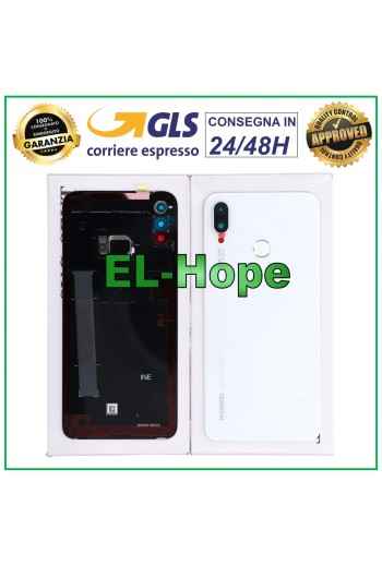 ORIGINAL HUAWEI P SMART PLUS INE-LX1 BACK BODY BATTERY COVER WHITE