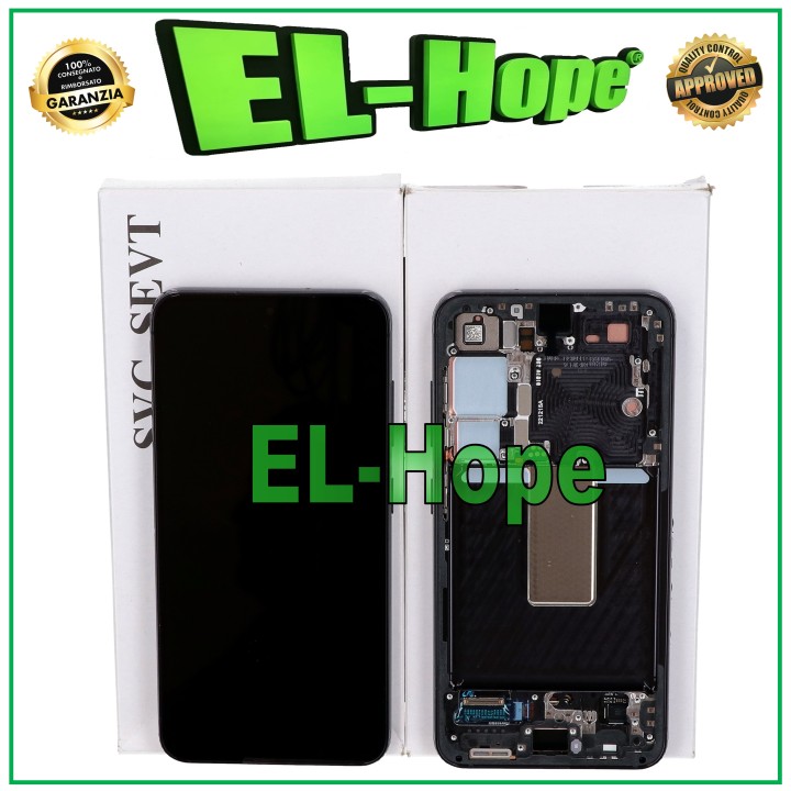 ORIGINAL TOUCH DISPLAY SERVICE SAMSUNG S23 SM-S911 GRAPHITE GRAY GH82-30480E
