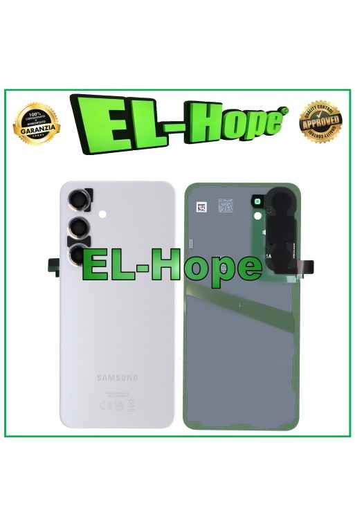 ORIGINAL SAMSUNG GALAXY S24 SM-S921 BATTERY COVER BODY COVER GREY MARBLE