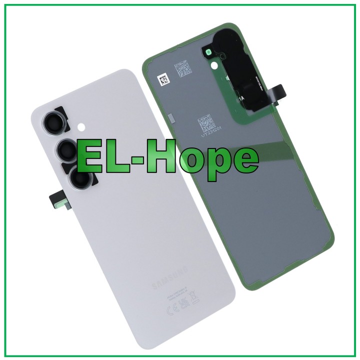 ORIGINAL SAMSUNG GALAXY S24 SM-S921 BATTERY COVER BODY COVER GREY MARBLE