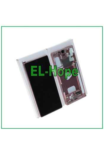 ORIGINAL SERVICE LCD DISPLAY SAMSUNG GALAXY NOTE 20 SM N980 N981 TOUCH BRONZE