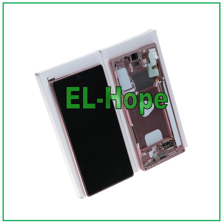 ORIGINAL DISPLAY SERVICE SAMSUNG NOTE 20 SM N980 N981 TOUCH BRONZE GH82-23495B