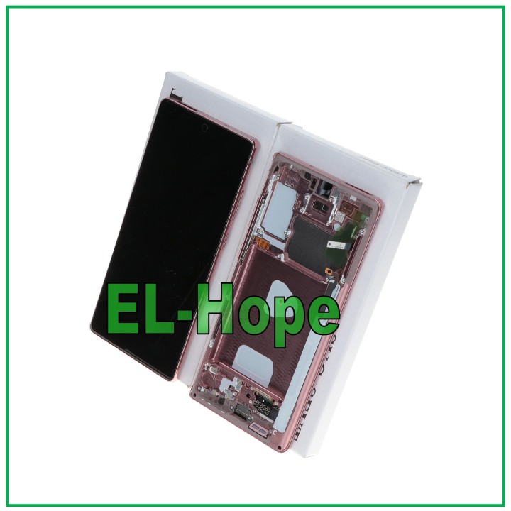 ORIGINAL DISPLAY SERVICE SAMSUNG NOTE 20 SM N980 N981 TOUCH BRONZE GH82-23495B
