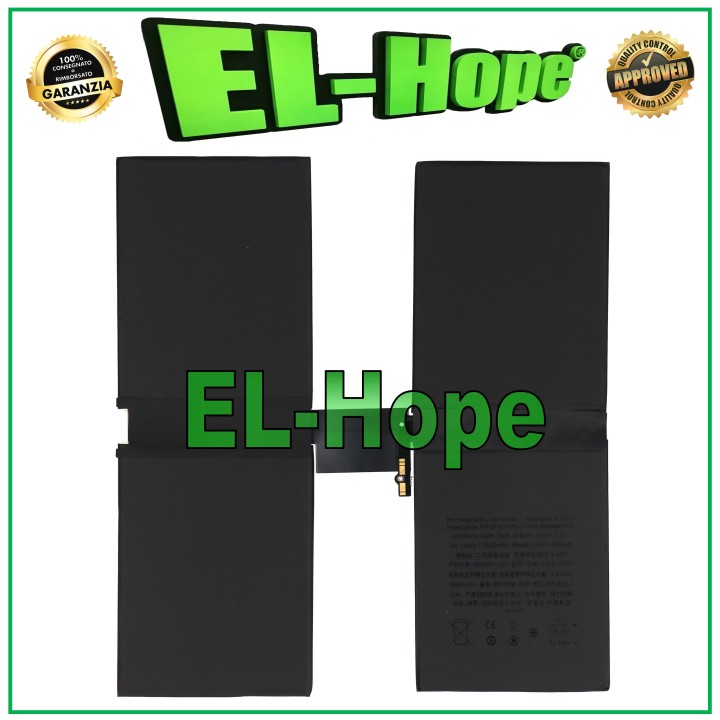 LI-ION BATTERY REPLACEMENT FOR APPLE IPAD PRO 5 12.9  A2387 A2379 A2461 10566mAh